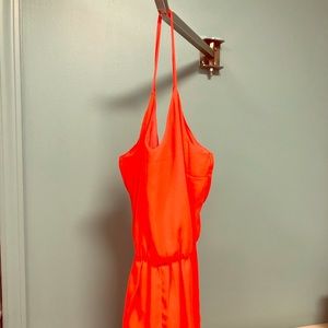Orange Romper